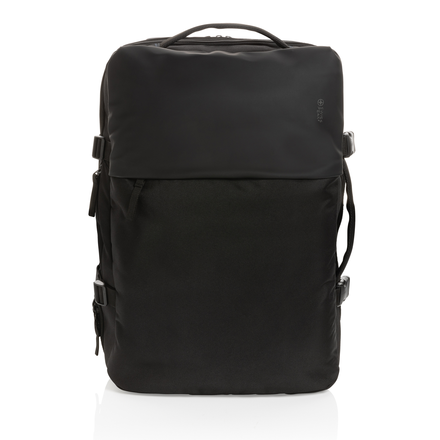 Рюкзак для путешествий Swiss Peak из rPET AWARE™ с регулируемым объемом, 15.6" (Изображение 6)