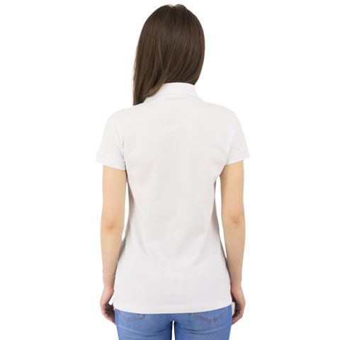 Рубашка поло Rock Lady, женская (белая, 2XL) (Изображение 2)