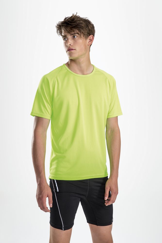 Футболка унисекс Sporty 140 розовый неон, размер L (Изображение 3)