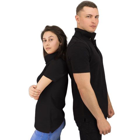 Рубашка поло Rock Lady, женская (черная, 2XL) (Изображение 3)