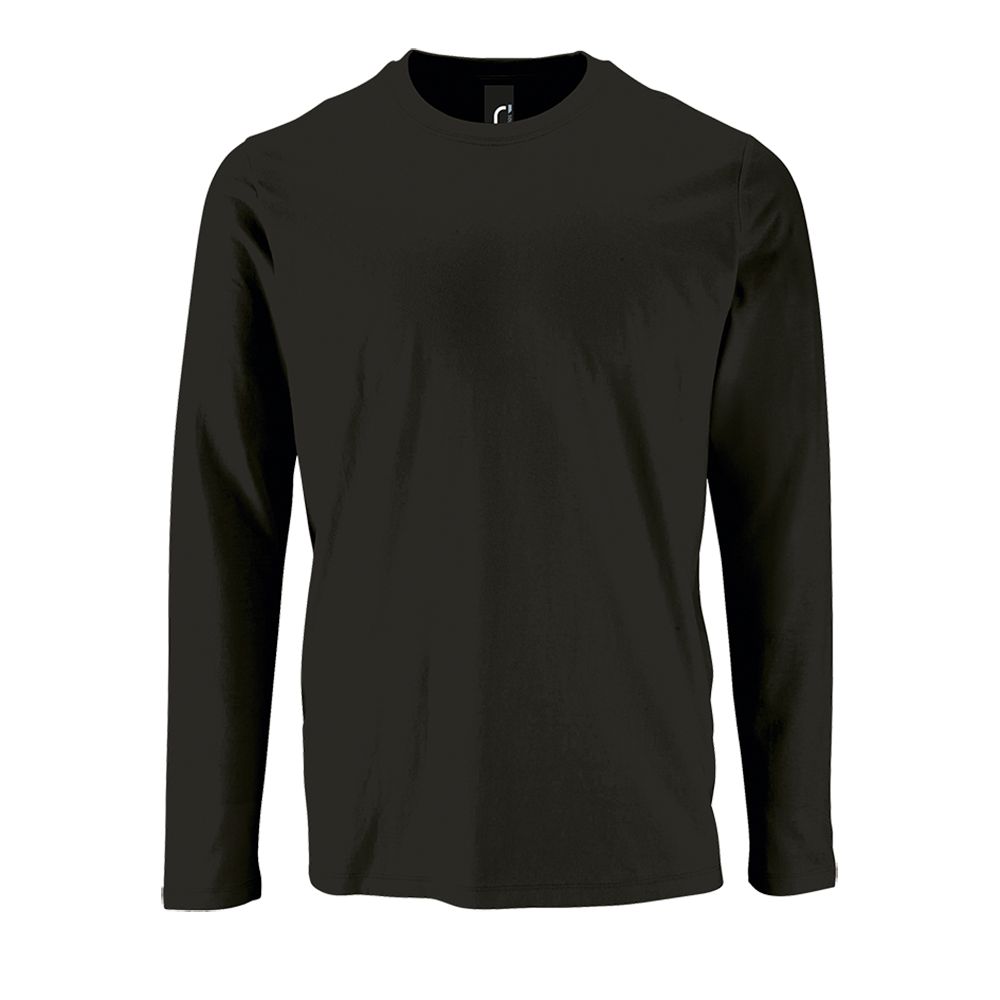 Футболка с длинным рукавом Imperial LSL Men черная, размер 4XL