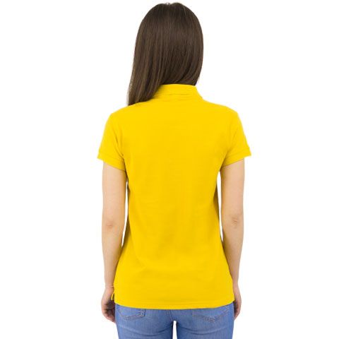 Рубашка поло Rock Lady, женская (желтая, XL) (Изображение 2)