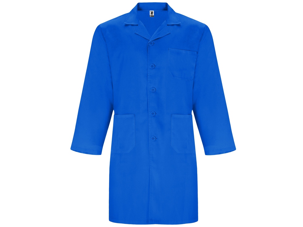 Халат Vaccine, унисекс (синий) 2XL (Изображение 1)
