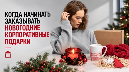 Когда начинать заказывать новогодние корпоративные подарки
