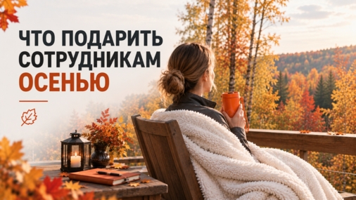 Что подарить сотрудникам осенью: идеи корпоративного мерча для нового сезона