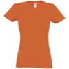 Футболка женская Imperial women 190 оранжевая, размер S (Изображение 1)