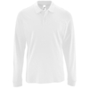 Рубашка поло мужская с длинным рукавом Perfect LSL Men белая, размер XL (Изображение 1)