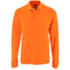 Рубашка поло мужская с длинным рукавом Perfect LSL Men оранжевая, размер M (Изображение 1)
