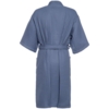 Халат вафельный мужской Boho Kimono, синий, размер XL (52-54) (Изображение 2)