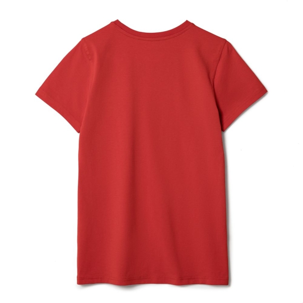 Футболка женская T-bolka Stretch Lady, красная, размер XL (Изображение 2)