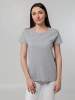 Футболка женская T-bolka Stretch Lady, серый меланж, размер L (Изображение 9)