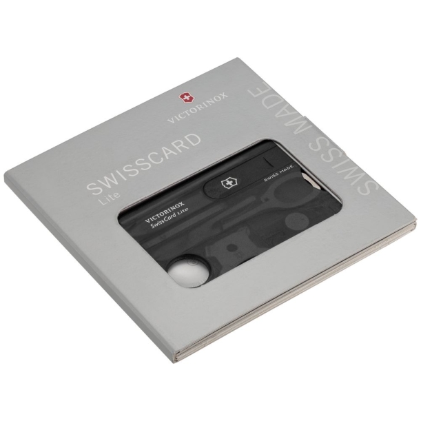 Набор инструментов SwissCard Lite, черный (Изображение 5)