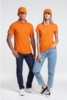 Рубашка поло мужская Virma light, оранжевая, размер S (Изображение 6)