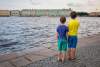 Футболка детская T-Bolka Kids, ярко-синяя, 8 лет (Изображение 5)