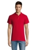 Рубашка поло мужская Summer 170 красная, размер XS (Изображение 4)
