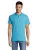 Рубашка поло мужская Summer 170 бирюзовая, размер XS (Изображение 4)