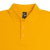 Рубашка поло мужская Summer 170 желтая, размер XS (Изображение 3)