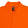Рубашка поло мужская Summer 170 оранжевая, размер XS (Изображение 3)