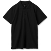 Рубашка поло мужская Summer 170 черная, размер XS (Изображение 1)