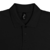 Рубашка поло мужская Summer 170 черная, размер XS (Изображение 3)