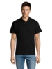 Рубашка поло мужская Summer 170 черная, размер XS (Изображение 4)