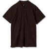 Рубашка поло мужская Summer 170 темно-коричневая (шоколад, размер XS (Изображение 1)
