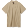 Рубашка поло мужская Summer 170 бежевая, размер XS (Изображение 1)