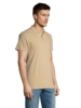 Рубашка поло мужская Summer 170 бежевая, размер XS (Изображение 5)