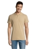 Рубашка поло мужская Summer 170 бежевая, размер XL (Изображение 4)