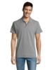 Рубашка поло мужская Summer 170 серый меланж, размер XS (Изображение 4)