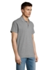 Рубашка поло мужская Summer 170 серый меланж, размер XS (Изображение 5)