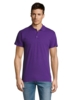 Рубашка поло мужская Summer 170 темно-фиолетовая, размер XS (Изображение 4)
