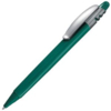 X-8 SOFT, ручка шариковая, зеленый/серебристый, пластик (Изображение 1)