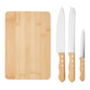 Набор ножей с доской (древесный) (Изображение 6)