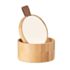 Шкатулка с зеркалом бамбуковая (древесный) (Изображение 1)