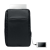 Рюкзак для ноутбука RPET 300D (черный) (Изображение 2)