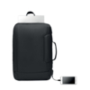 Рюкзак для ноутбука RPET 300D (черный) (Изображение 3)