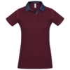 Рубашка поло женская DNM Forward бордовая, размер XL (Изображение 1)