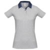 Рубашка поло женская DNM Forward серый меланж, размер S (Изображение 1)