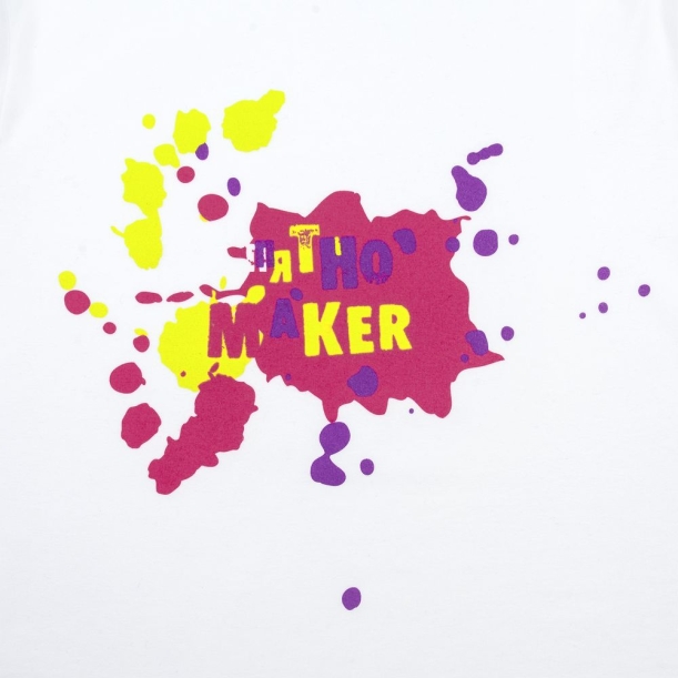 Футболка детская «Пятно Maker», белая, на рост 96-104 см (4 года) (Изображение 3)