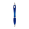Ручка шариковая (прозрачно-голубой) (Изображение 2)