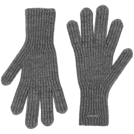 Перчатки Bernard, серый меланж, размер S/M