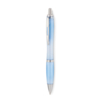 Ручка шариковая (прозрачный голубой) (Изображение 1)