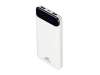 RIVACASE VA2240 (10000mAh) с дисплеем, белый, внешний аккумулятор 12/48 (Изображение 2)