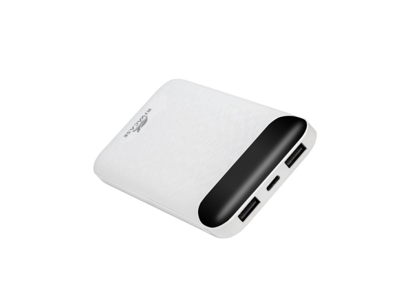 RIVACASE VA2240 (10000mAh) с дисплеем, белый, внешний аккумулятор 12/48 (Изображение 18)