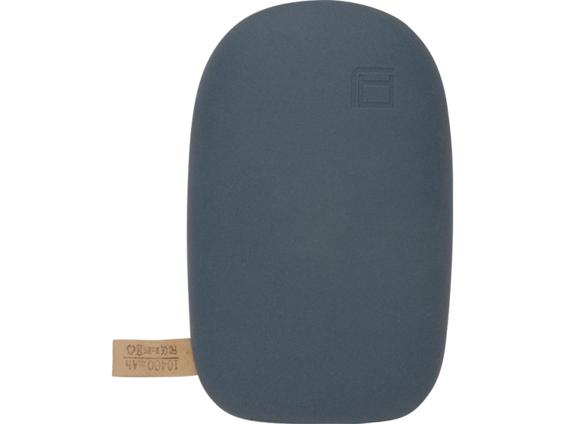 Внешний аккумулятор в форме камня Stone, 10400 mAh (темно-серый) 10400 mAh (Изображение 4)