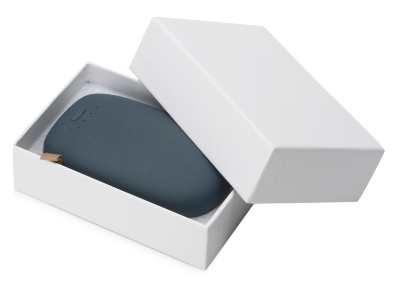 Внешний аккумулятор в форме камня Stone, 10400 mAh (темно-серый) 10400 mAh (Изображение 9)