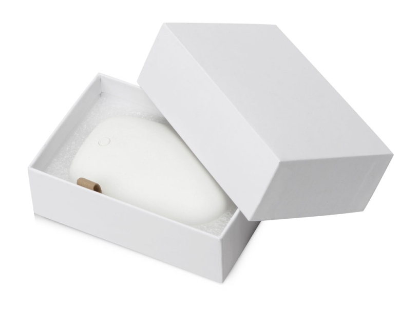 Внешний аккумулятор в форме камня Stone, 7800 mAh (белый) 7800 mAh (Изображение 8)