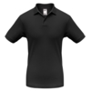 Рубашка поло Safran черная, размер S (Изображение 1)