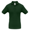 Рубашка поло Safran темно-зеленая, размер S (Изображение 1)